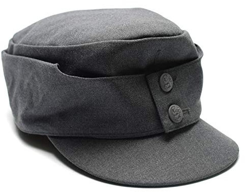 Finnish army Original M65 Feldkappe. Finnland Military Issue Surplus Wollmütze, grau, 6.375