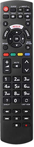JENOR Telecomando di ricambio per Panasonic Smart LED TV Netflix pulsanti N2Qayb001008 N2Qayb000926 N2Qayb001013 N2QAYB001009 N2QAYB001109