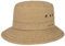 Stetson Reston Freizeithut Damen/Herren (Kophöhe ca. 9cm) - Schlapphut aus Bio-Baumwolle Packable - Baumwollhut mit 40-fachem UV-Schutz - Frühjahr/Sommer Dunkelbeige XL (60-61 cm)