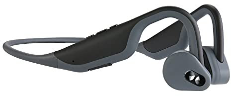ESSONIO Open Ear Safe Sport Bone Conduction Headphones Real-time HD Call Microphone Built-in Hearing Engine Wireless Bluetooth for Running Driving Cycling Walking IP56 Waterproof