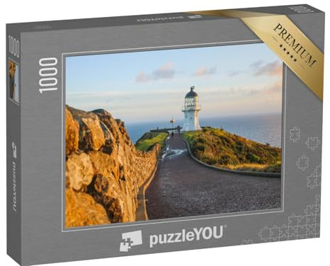 puzzleYOU: Puzzle 1000 Teile „Cape Reinga, nordwestlichster Punkt der Aupouri-Halbinsel, Neuseeland“ – aus der Puzzle-Kollektion Neuseeland