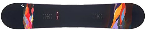 HEAD Women's Stella Snowboard, schwarz/Mixed, 147