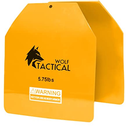 WOLF TACTICAL Curved Weight Vest Plates (5.75LB Plates)