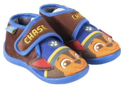 CERDÁ LIFE'S LITTLE MOMENTS Jungen Winter Geschlossene Hausstiefel Kinder Jungen Von Paw Patrol - Rutschfeste Tpr Sohle und KlettverschlussHausschuh