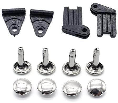 LAZIRO 2 Juegos de Parasol de Cristal Trasero, reparación de persianas, Cortina de Ventana, Parasol, Clips for persianas, Juego de Soporte Apto for BMW E38 E39 E46 E60 E65 E66