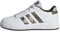 adidas Unisex Grand Court 2.0 Shoes Kids Tennisschuhe, Cloud White/Olive/Cloud White, 38 2/3 EU