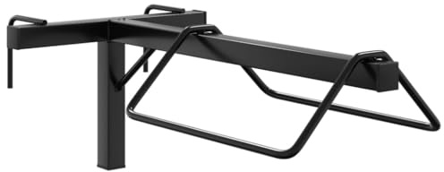 vidaXL Sattelhalter Wandmontage Schwarz Eisen