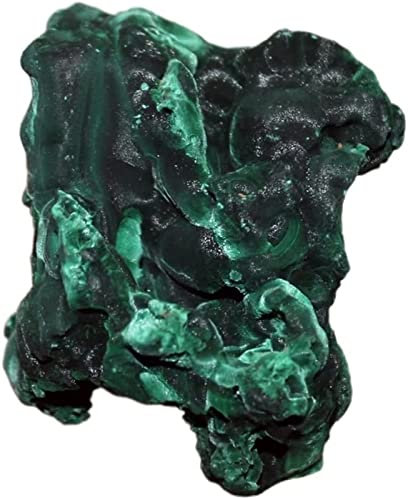 BIRXPMOS Mineraliensteine, natürliche schöne Malachit-Mineralprobe-Kristallsteine ​​und Kristalle, der Kristall heilt Kristallsteine, Dekoration(48g)