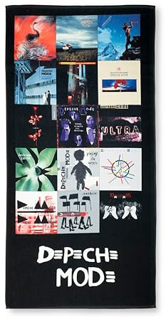 Green Listing LTD Depeche Mode Albumcover Tour Strandtuch, groß, 140 cm x 70 cm