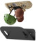 sciuU Supporto da Parete in Acciaio Inox per Skateboard Snowboard Longboard Sci Monopattini - Portaoggetti Rastrelliera in Metallo con Ganci per Caschi e Attrezzature, per Garage, Corridoio, Casa