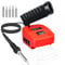 Kabelloser Lötkolben für Einhell Power X-Change 18V Akku,schnelles Aufheizen,Elektrische Digitale LCD-Lötstation mit USB- und Typ-C-Ladeanschlüssen,Tragbares Verstellbares Lötkolben-Set für Heimwerker