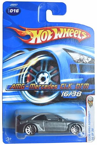 Hot Wheels AMG Mercedes CLK DTM, 2006 First Editions 16 of 38 [Grau]
