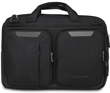 Invicta Pliant Tasche PLIANT Unisex - Erwachsene, Schwarz, Taglia unica, Business