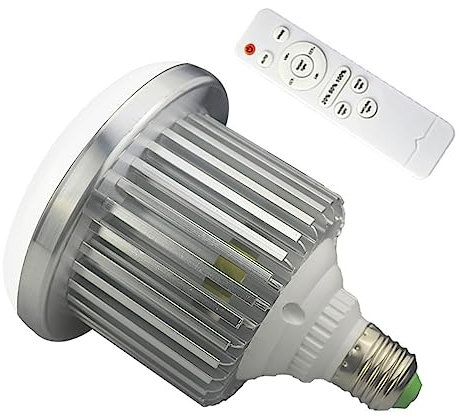 KOMBIUDA Befestigung Led-licht Birne Mit Helligkeitsregulierung Und Farbtemperatur Für Make-up Und Selfie-fülllicht