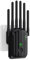 Ripetitore WiFi Potente per Casa,Amplificatore Wifi,6 Antenna,2 Porte LAN,Estensore Wi-Fi per Casa e Ufficio,Amplificatore segnale wifi,Extender WiFi Potente,Coverage up to 1200 m² (U20)