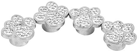 Alipis 4 Stück Ventilkappen Stilvolle Praktische Staubkappen für Reifenventile Dekorative Luftdüse Abdeckungen Einsetzbar Passend für Autos Weiß