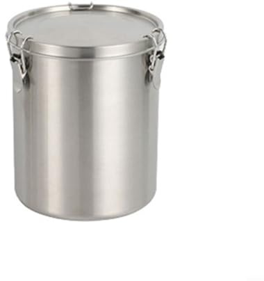 Desiumite Vorratsdose aus Edelstahl mit versiegeltem Deckel, geeignet für trockene Waren, Kaffeebohnen und Tee (1000 ml/)