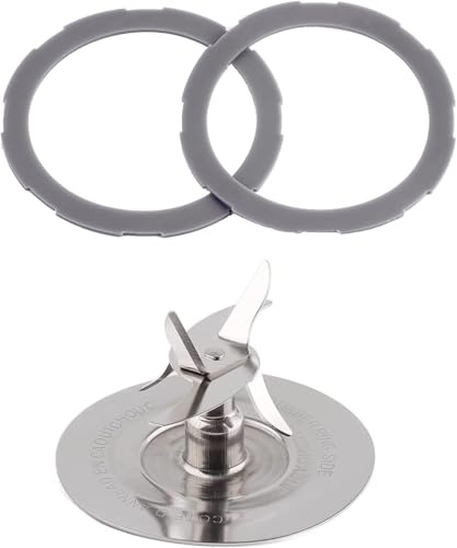Oster Pro 1200 Blender Blade Replacement Kit, including seal ring and six-blade stainless steel blade, compatible with Oster Pro 1200 and Master series