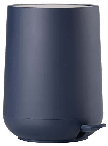 Zone Denmark Nova Mülleimer fürs Bad, Kosmetikeimer, Abfalleimer fürs Badezimmer, Durchm. 20,5 cm, Höhe 23,5 cm, Fassungsvermögen 3 Liter, Royal Blue