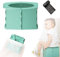 auvstar Pot Pliant Voyage Portable Pot Voiture Pliable Enfant Toilettes Pliantes pour Enfants Déplacement Enfants-Pot Extérieur Siège Toilette Garçons Filles Toilettes Voiture Pliable Bébé
