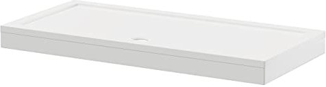 Wholesale Domestic Pearlstone 1700mm x 800mm x 40mm Rectangular Shower Tray and Plinth