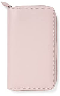 Filofax Saffiano Personal Compact Organizer mit Reißverschluss, Rouge