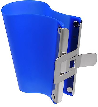 sourcing map Silicone Mug Clamp 12 Oz 3D Sublimation Silicone Cup Wrap Fixture for Printing Heat Transfer Machine, Blue
