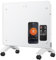 DONYER POWER 1000W Small Convector Heater, Ultra-thin Wall-mounted or Freestanding, 24H Timer Remote Controlled Operated with WIFI Connection, Ultra-white Glass Panel