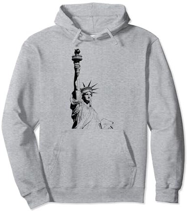 Statue of Liberty design Pullover Hoodie