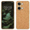 kwmobile Hülle kompatibel mit OnePlus Nord 3 5G - Kork Handyhülle Cover - Schutzhülle TPU Case in Hellbraun