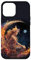 Hülle für iPhone 12 Pro Max Fee Blumen Schmetterlinge Mond Grafik