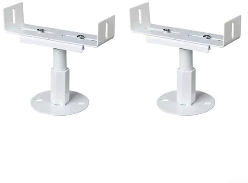 Besttoolifes Piedini per radiatore in alluminio, confezione da 2, staffe regolabili da pavimento altezza 8-13 cm, design elegante, resistenti alla nebbia salina, facile installazione per radiatori in
