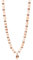 Purelei® Seafoam Collier de perles élégant avec pendentif coquillage en acier inoxydable doré, argenté ou or rose, 40-45 cm, jade quartzite et acier inoxydable, design estival, Länge: 40 - 45 cm