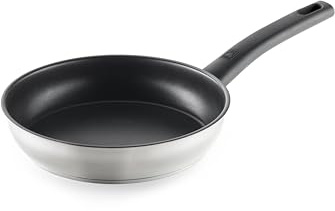 BRA Antistick Inox | Sartén 18 cm, aluminio forjado y acero inoxidable