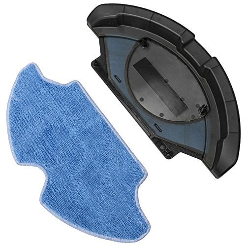 Accesorio friega suelos con mopa de microfibra. Robot aspirador compatible: Conga, Conga Slim y Conga Slim 890. Friega el suelo y pasa la mopa. Accesorio de Cecotec.