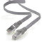 7,5 m - gris - 1 pièce Câble plat CAT.7 Gigabit Ethernet LAN (RJ45) câble réseau câble brut (10Gbit/s) câble d'installation plat mince compatible avec Cat.5 - Cat.5e - Cat.6