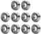 Pxyelec 10 Stück 4x8x3mm Rillenkugellager Skateboard Kugellager MR84ZZ L-840ZZ