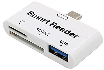 C27 3 en 1 USB 3.1 Type C vers USB SD TF OTG Lecteur de Carte de crédit Adaptateur Clavier Appareil Photo Compatible avec MacBook Google Letv Xiaomi téléphone et Autres modèles Type C