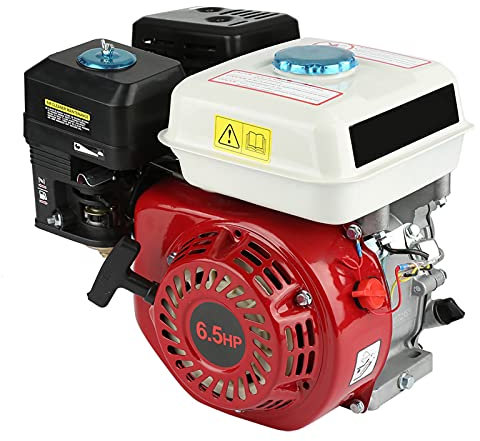Ejoyous Moteur À Essence Universel, Moteur À Essence 4 Temps de Remplacement Moteur À Essence Thermique Pull Start Diamètre du Vilebrequin OHV 20mm 3.6L