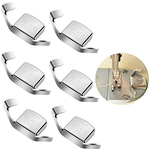 Magnetische NahtfüHrung,6 Pcs Saumhilfe fur Nahtzugaben,Magnet Magnetische Naht Presser,Haltbarer,Eingebauter Magnet,Einfach zu Bedienen,Geeignet fur NäHfüßE der Meisten NäHmaschinen auf Dem Markt