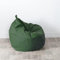 Chickw1 Sitzsack ohne Füllung für Erwachsene und Kinder, Sitzkissen Bodenkissen Kissen Sessel BeanBag Sitzsäcke für Outdoor & Indoor Gaming Entspannen (Grün,110x120cm)