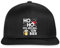 Spreadshirt HoHo HOL Mir Mal EIN Bier Weihnachten Snapback Cap, One Size, Schwarz/Schwarz
