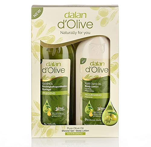 Geschenkset Dalan d´Olive 2er Set (Duschgel 400ml & Bodylotion 400ml)