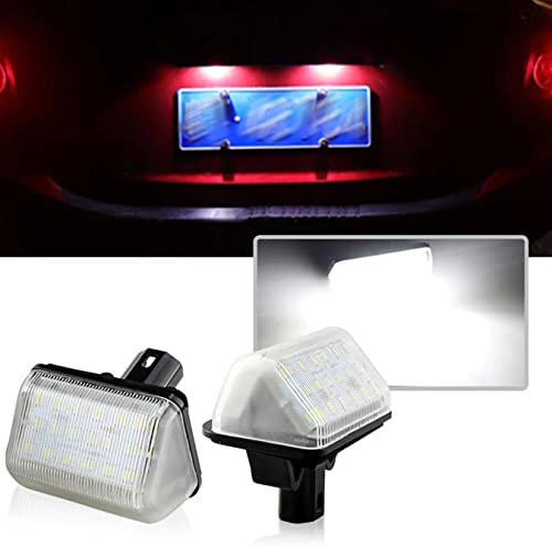 DHCN 2 stücke Weiß No Error LED Kennzeichenbeleuchtung für M-azda CX-5 CX-7 für M-azda Speed ??6 S-edan GY GJ GH GG