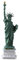 Statue of Liberty Model Resin, Liberty Statue, Crafts Retro Home Office Decor Creative Gift Liberty Goddess Sculpture (Large)