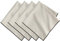 Villeroy and Boch Manufacture Rock Merrow Stitch Servietten aus Baumwolle, übergroß, 53,3 x 53,3 cm, Taupe, 4 Stück