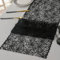 Halloween Tischläufer, Spinnennetze Spinnen Dekoration Spinnweben Spitze Tischband Tisch Läufer Tischdeko Tischdecke für Halloween Herbst Urlaub Party Küche Esstisch Dekoration-30 * 360cm,Spinnennetz
