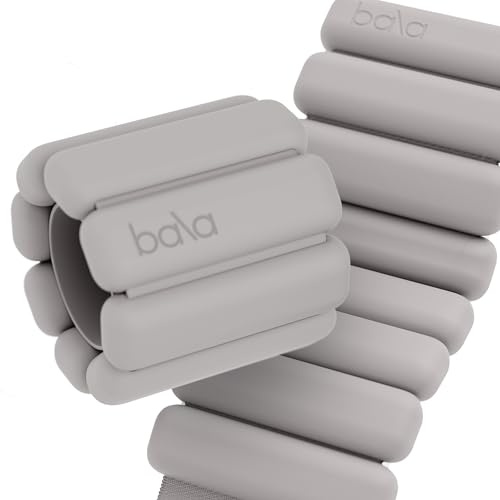Bala 2 Gewichtsgewichte (0,5 kg und 0,9 kg), verstellbare Gewichte für Handgelenk und Knöchel, Yoga, Tanzen, Barre, Pilates, Cardio, Aerobic, Walking