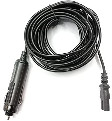 MONOJLY 1.6M 12V 24V Plastic Material Electric Lunch Boxes Power Cord Electric Heated Lunch Boxes Power Cord Adapter for Car Use