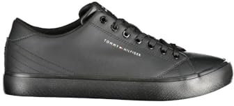 Tommy Hilfiger Zapatillas Sneaker para Hombre, Negro (Black), 41 EU
